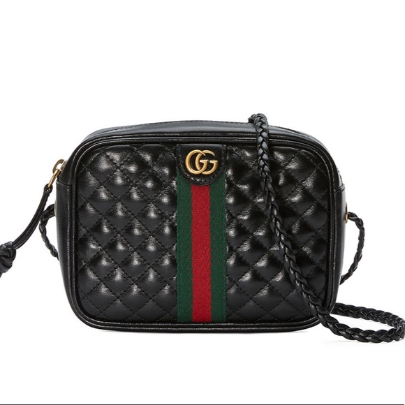 Gucci Handbags - Gucci Quilted Crossbody Bag
